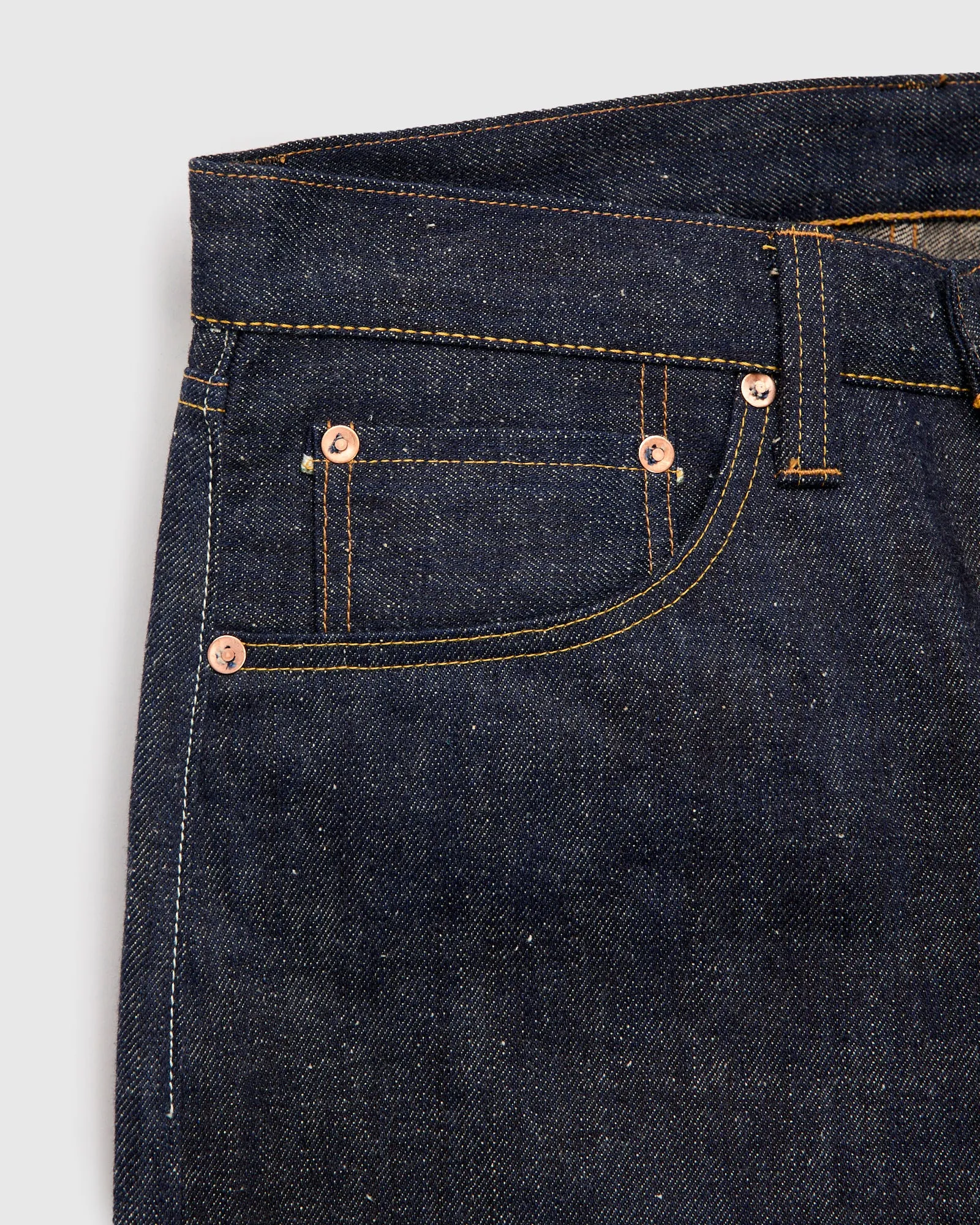 Lot 64 "Awa-Ai" 13oz Sugarcane Selvedge Denim - Classic Tapered Fit