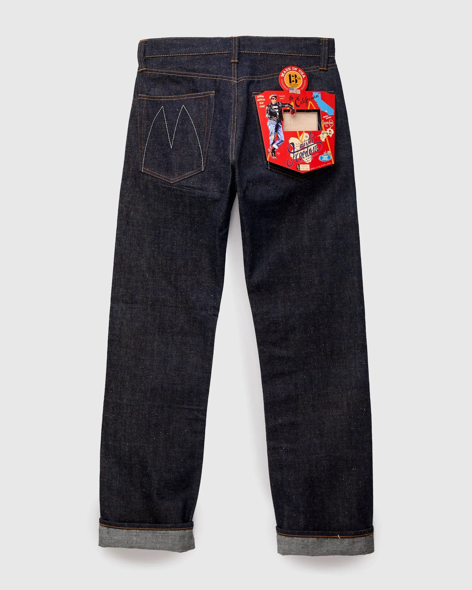 Lot 64 "Awa-Ai" 13oz Sugarcane Selvedge Denim - Classic Tapered Fit