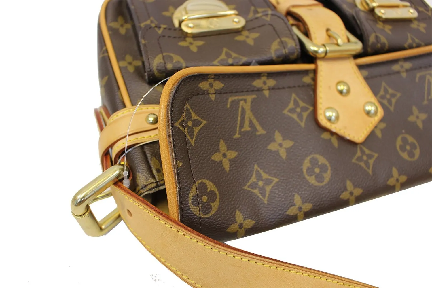 LOUIS VUITTON Monogram Canvas Hudson PM Shoulder Bag