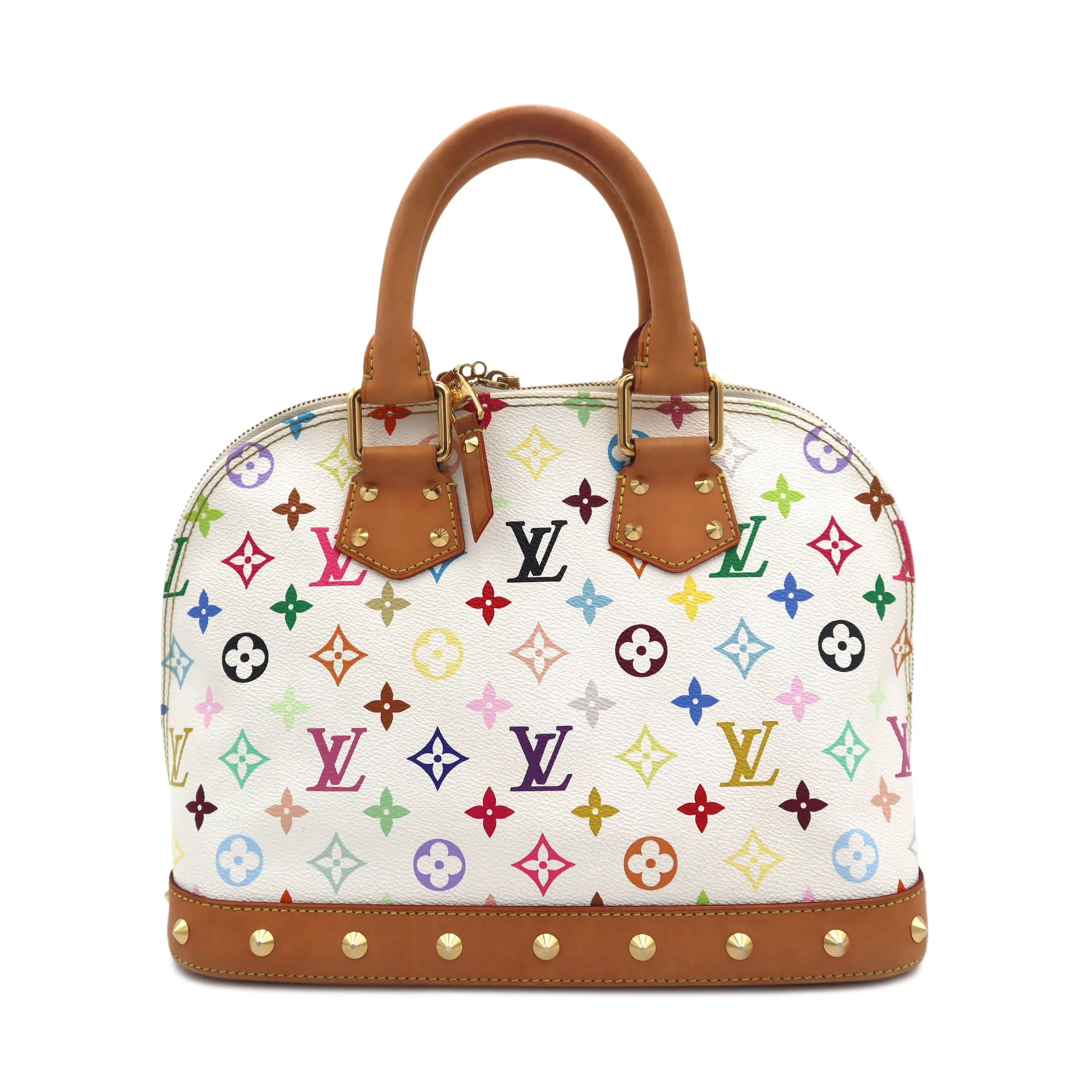 Louis Vuitton Monogram Canvas Multicolor Alma PM Handbag RC4131