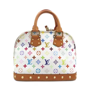 Louis Vuitton Monogram Canvas Multicolor Alma PM Handbag RC4131