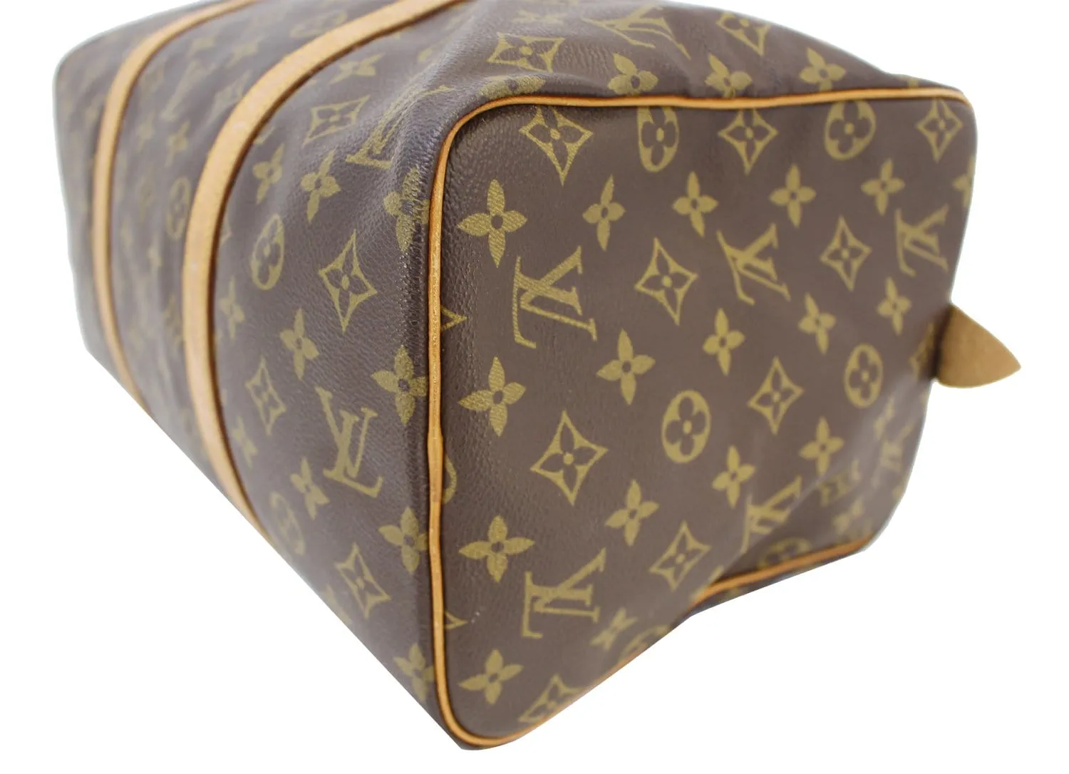 LOUIS VUITTON Monogram Sac Souple 35 Boston Bag Vintage