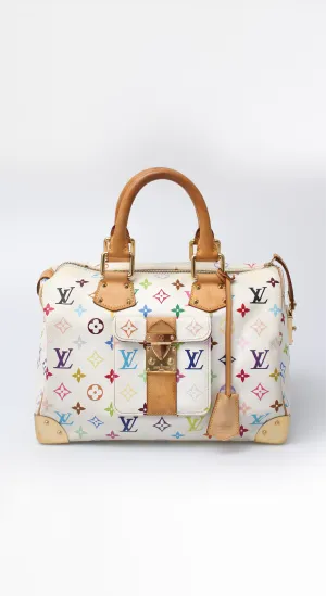 Louis Vuitton X Takashi Murakami Monogram Speedy 30