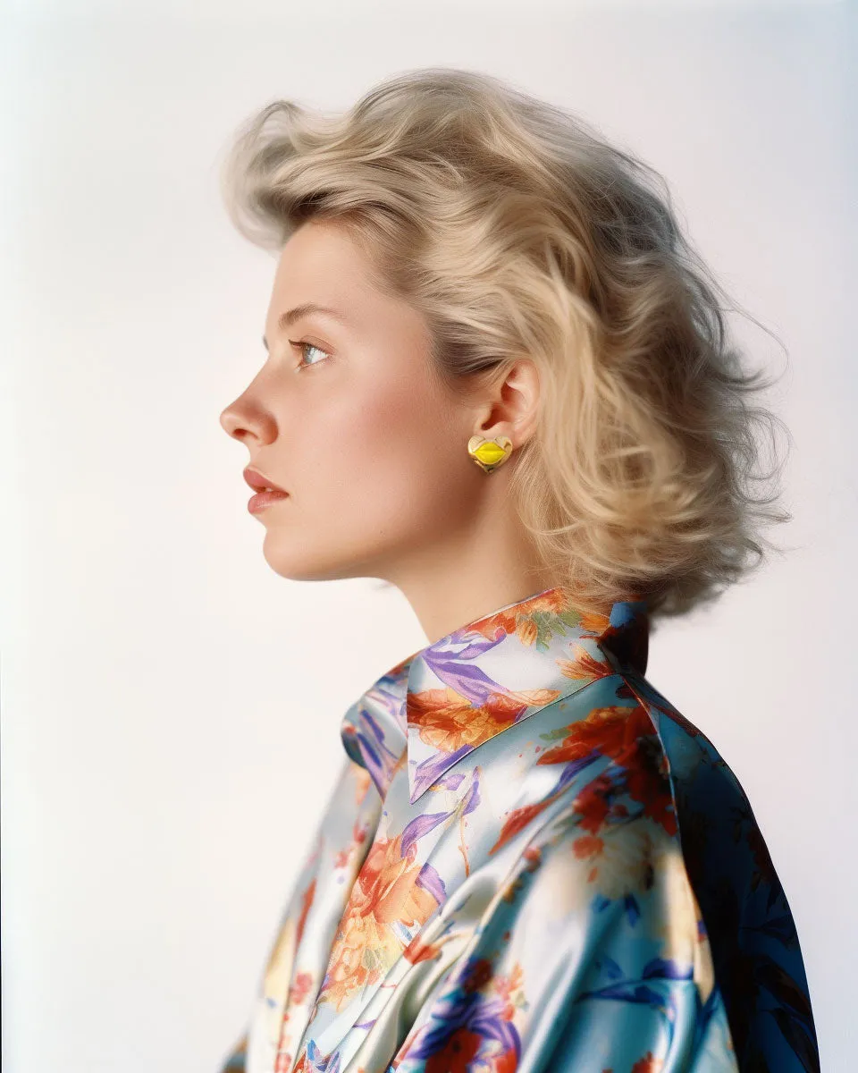 Love Lips Rouge Earrings - Gold