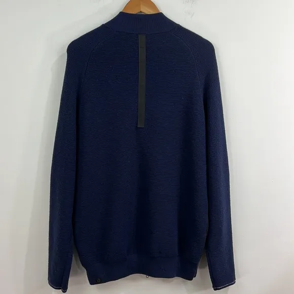 LULULEMON Navy Black Long Sleeve Jacket Coat Men’s Size Large