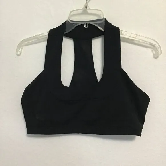 Lululemon Scoop Neck Sports Bra Black  Size 10