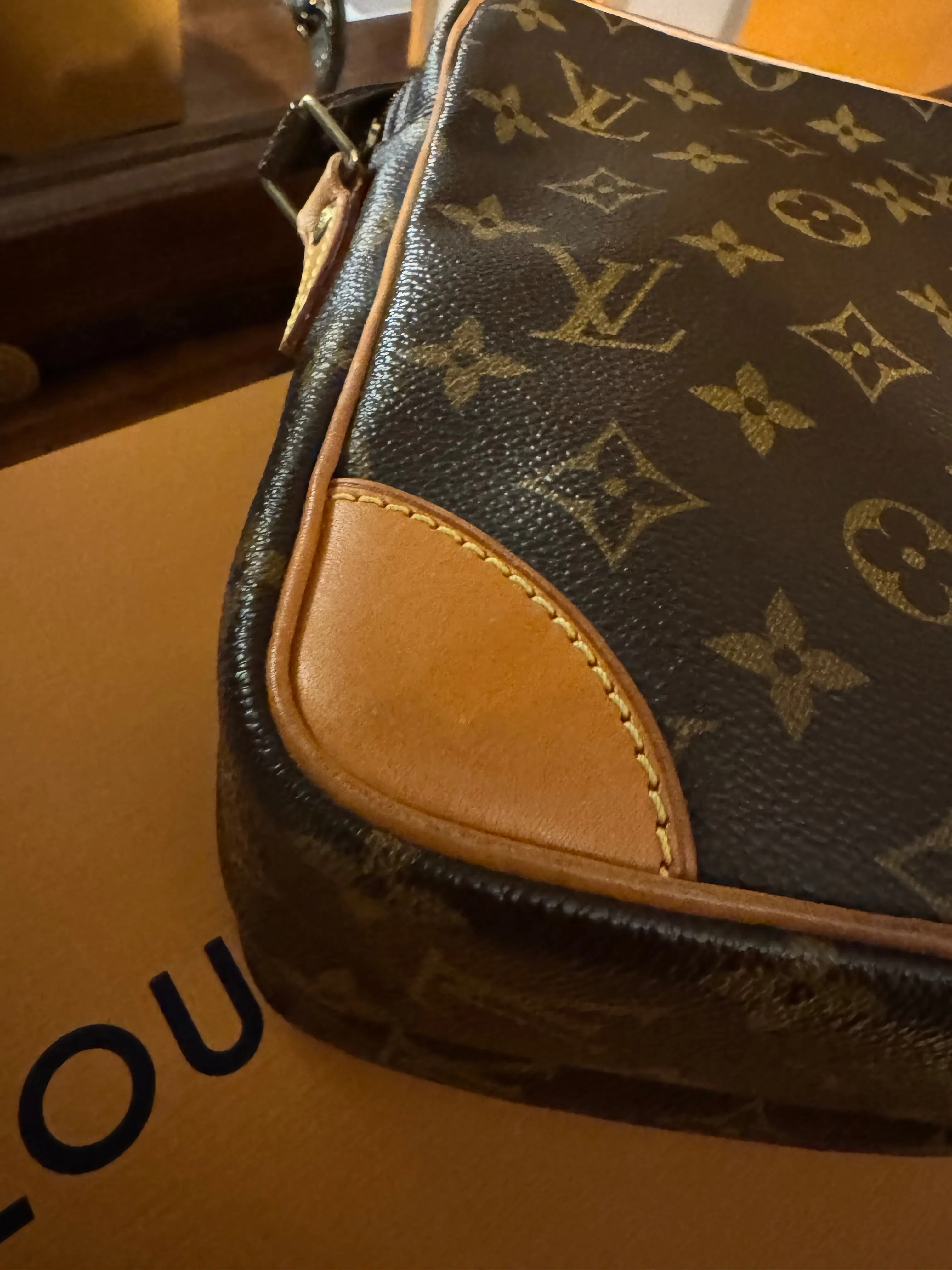 LV Vintage Amazone Crossbody Bag