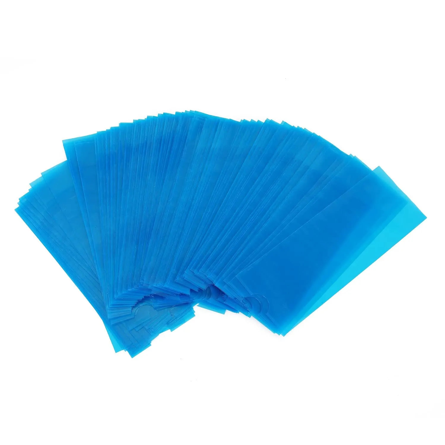 Machine Pen Covers, 200Pcs 1.8X4.7 Inch Size Disposable Machine Pen Bags Machine Pen Hand Grip Sleeves (Blue)