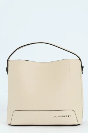 Madison Bucket Bag - Cream