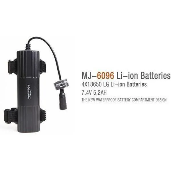 Magic Shine MJ-900 4 x 18650 (5200mAh) 7.4v 5.2Ah Battery