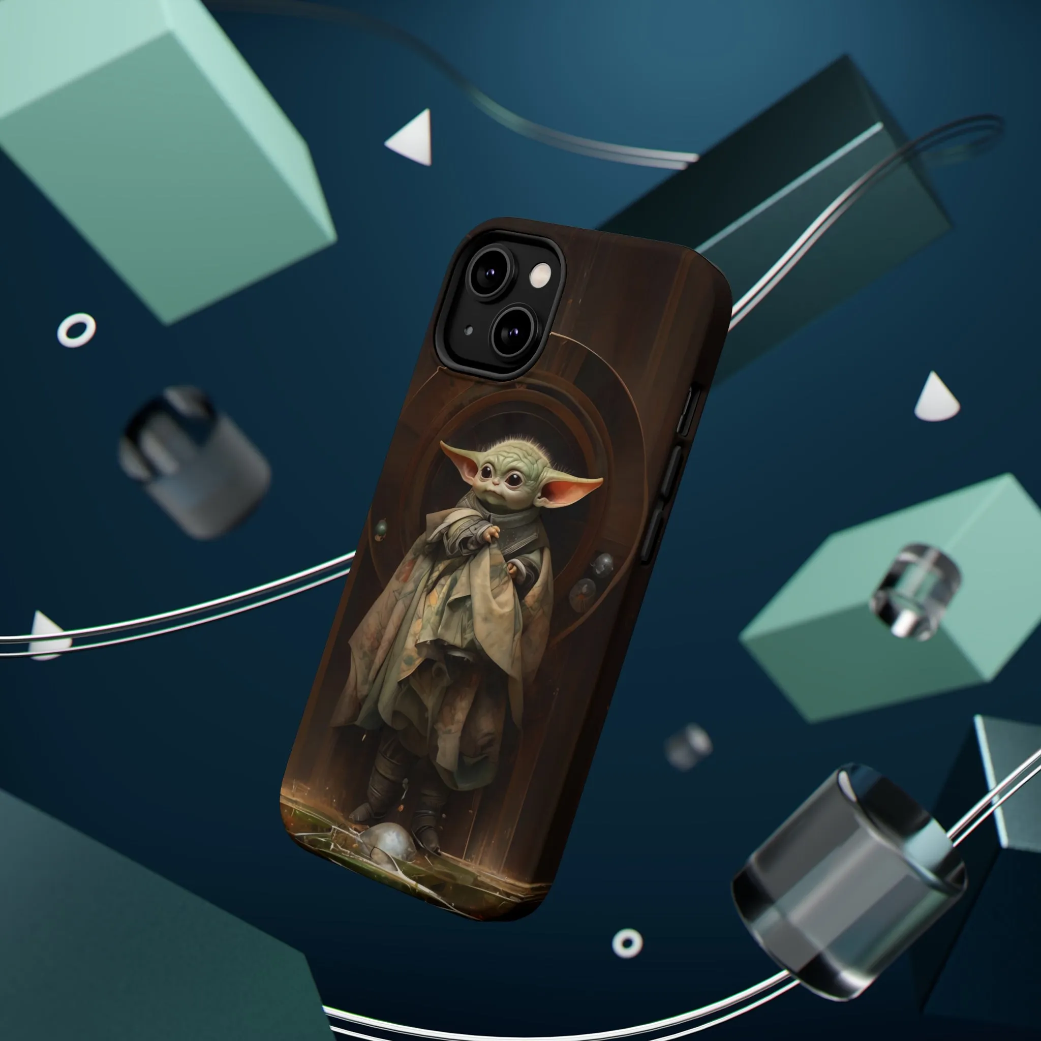 MagSafe Tough iPhone Case - Baby Yoda Grogu Renaissance Painting