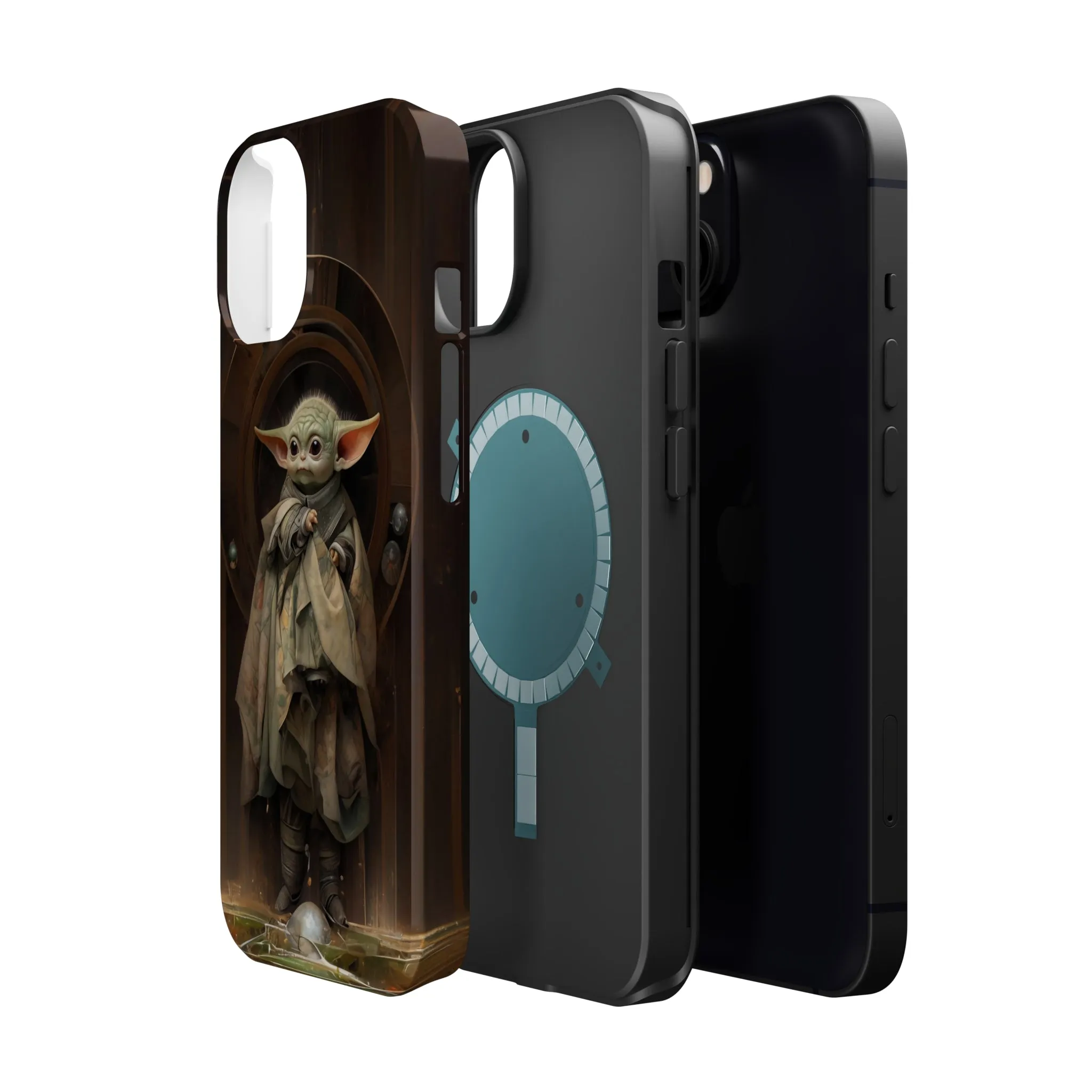 MagSafe Tough iPhone Case - Baby Yoda Grogu Renaissance Painting