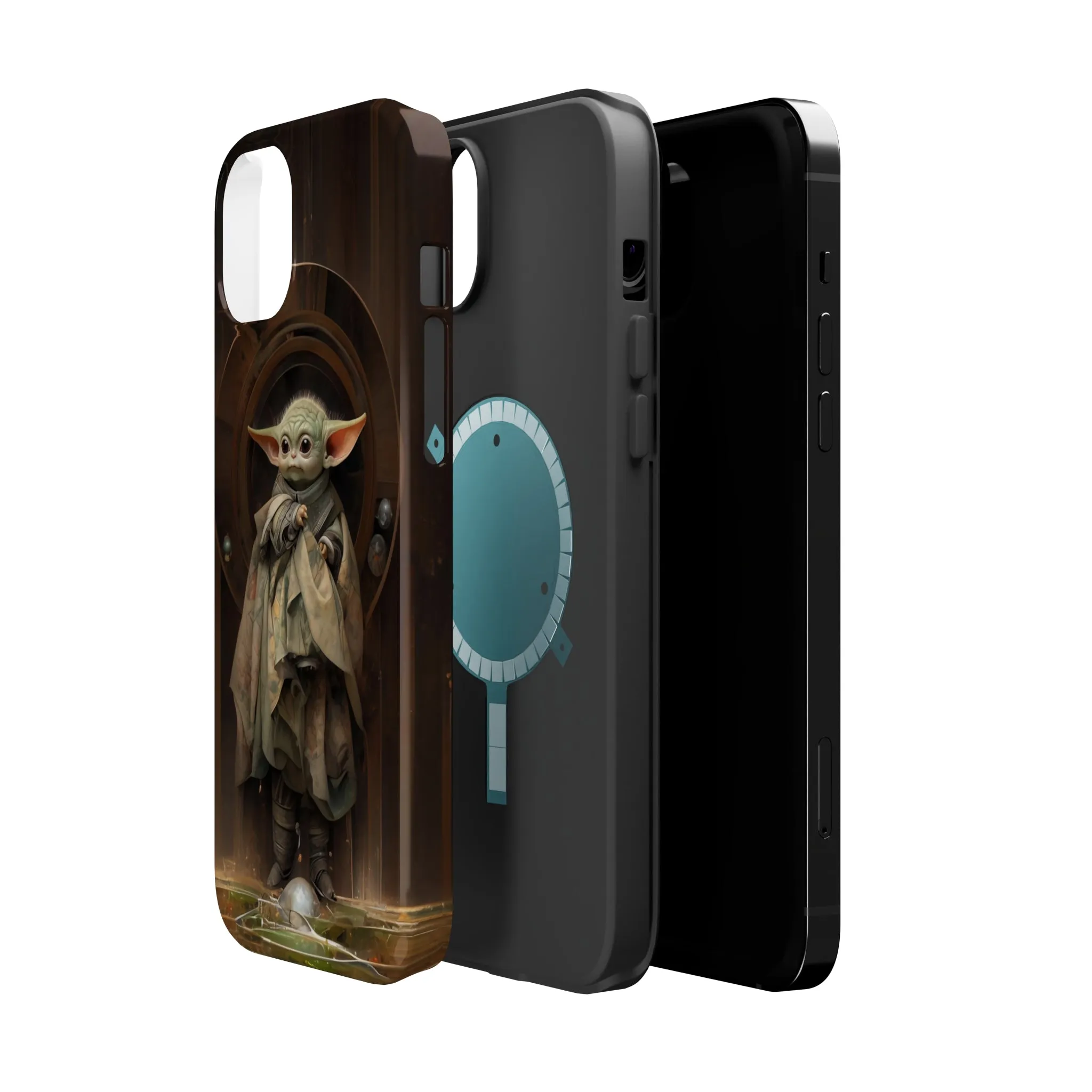 MagSafe Tough iPhone Case - Baby Yoda Grogu Renaissance Painting