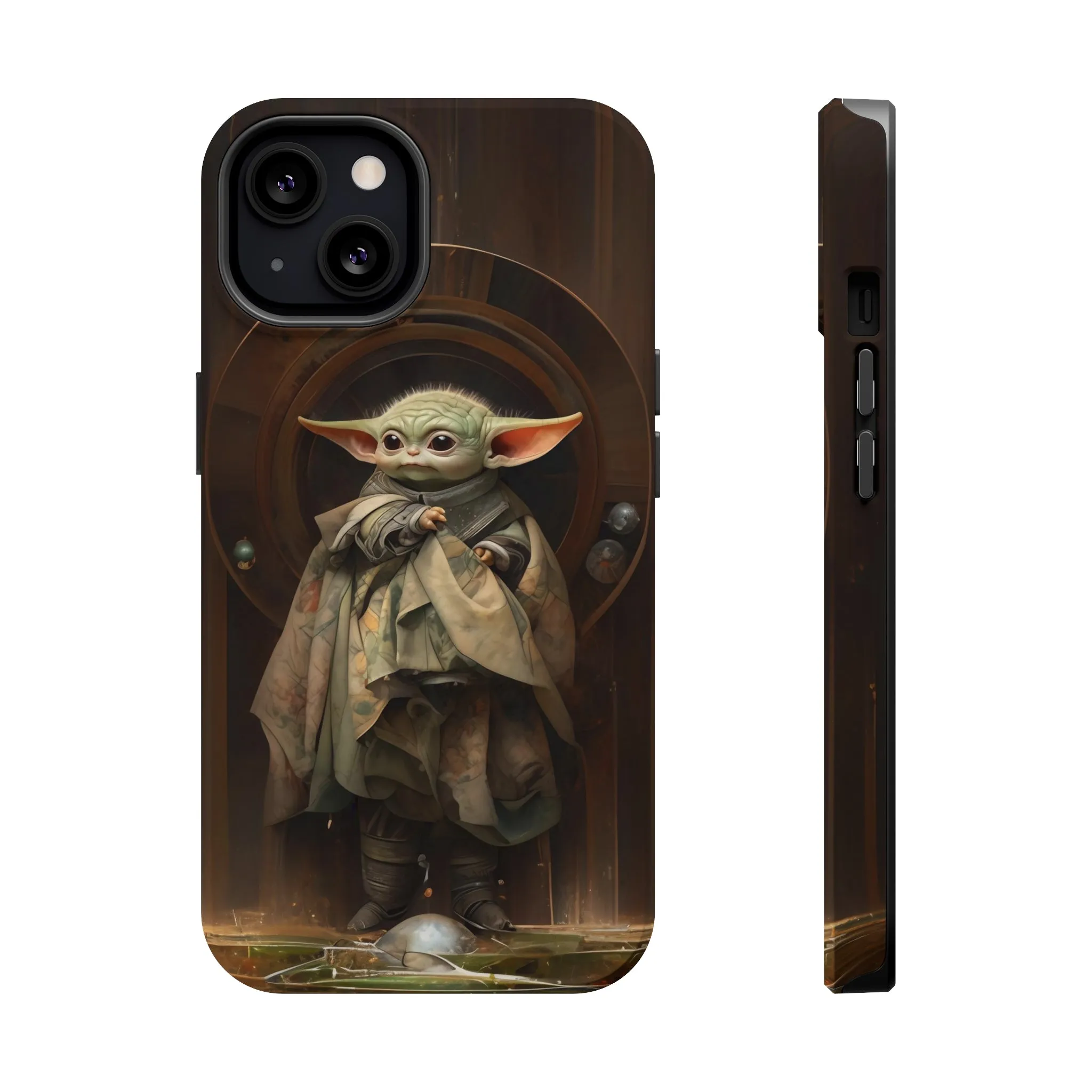 MagSafe Tough iPhone Case - Baby Yoda Grogu Renaissance Painting