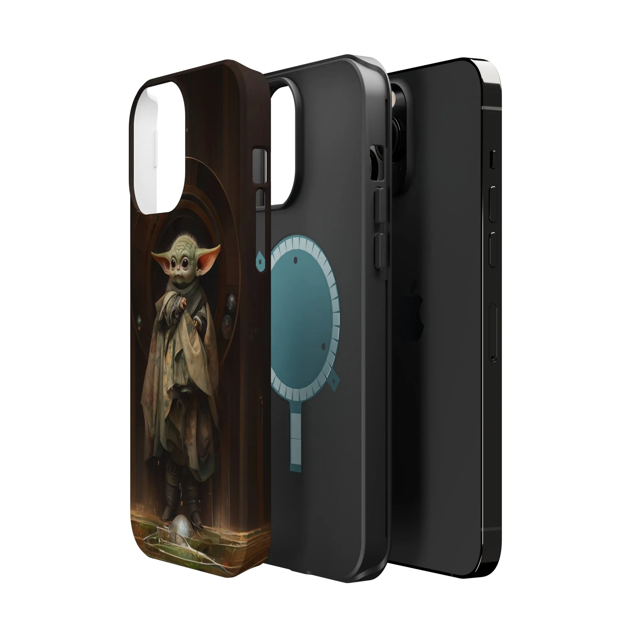 MagSafe Tough iPhone Case - Baby Yoda Grogu Renaissance Painting