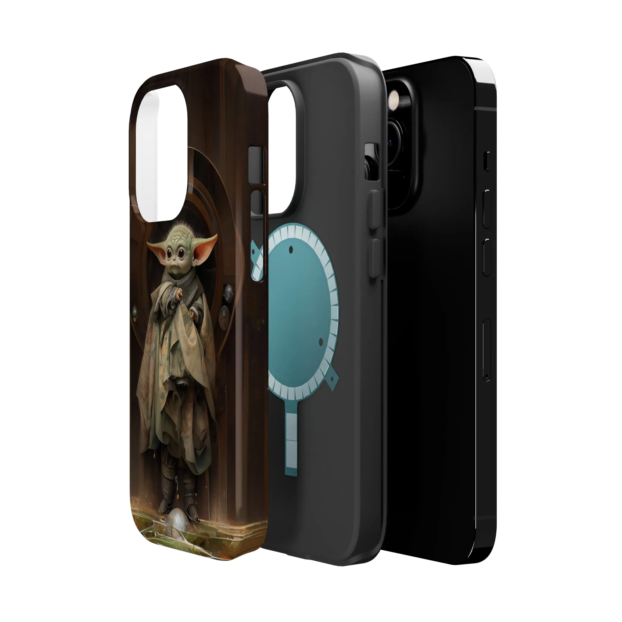 MagSafe Tough iPhone Case - Baby Yoda Grogu Renaissance Painting