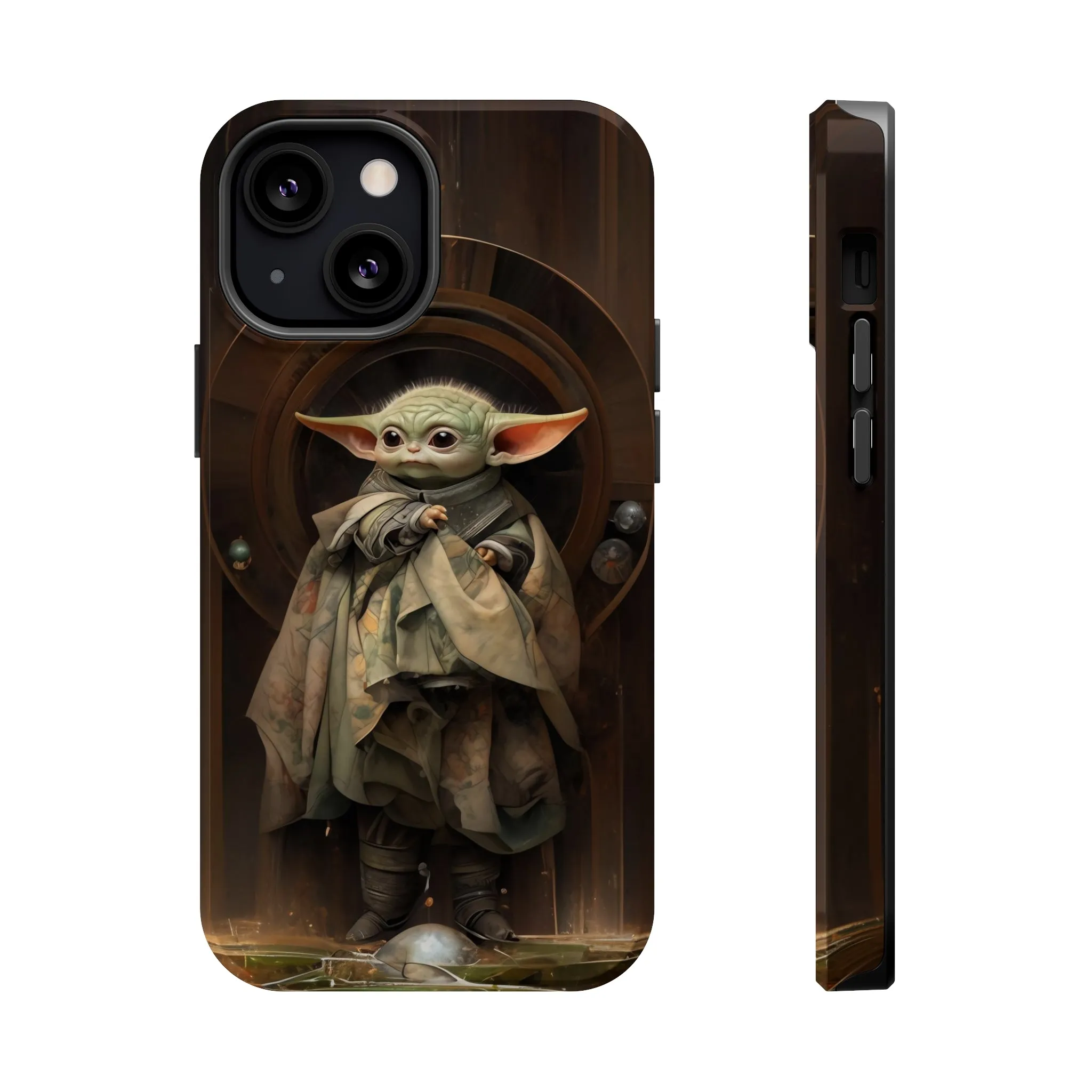 MagSafe Tough iPhone Case - Baby Yoda Grogu Renaissance Painting