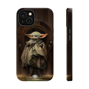 MagSafe Tough iPhone Case - Baby Yoda Grogu Renaissance Painting