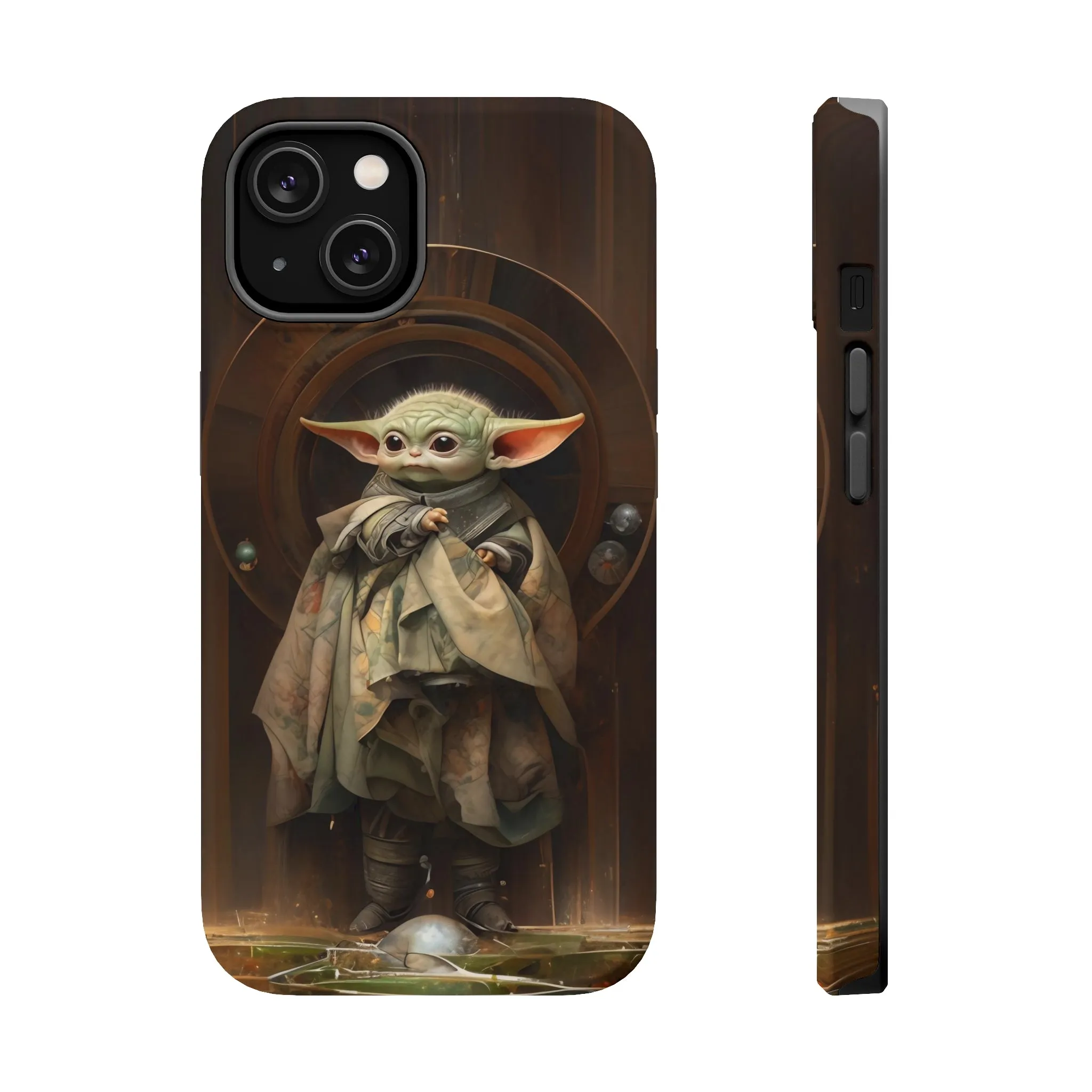 MagSafe Tough iPhone Case - Baby Yoda Grogu Renaissance Painting