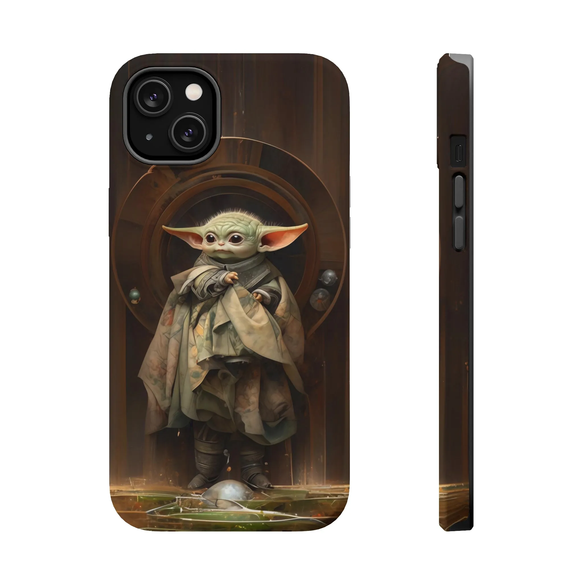 MagSafe Tough iPhone Case - Baby Yoda Grogu Renaissance Painting