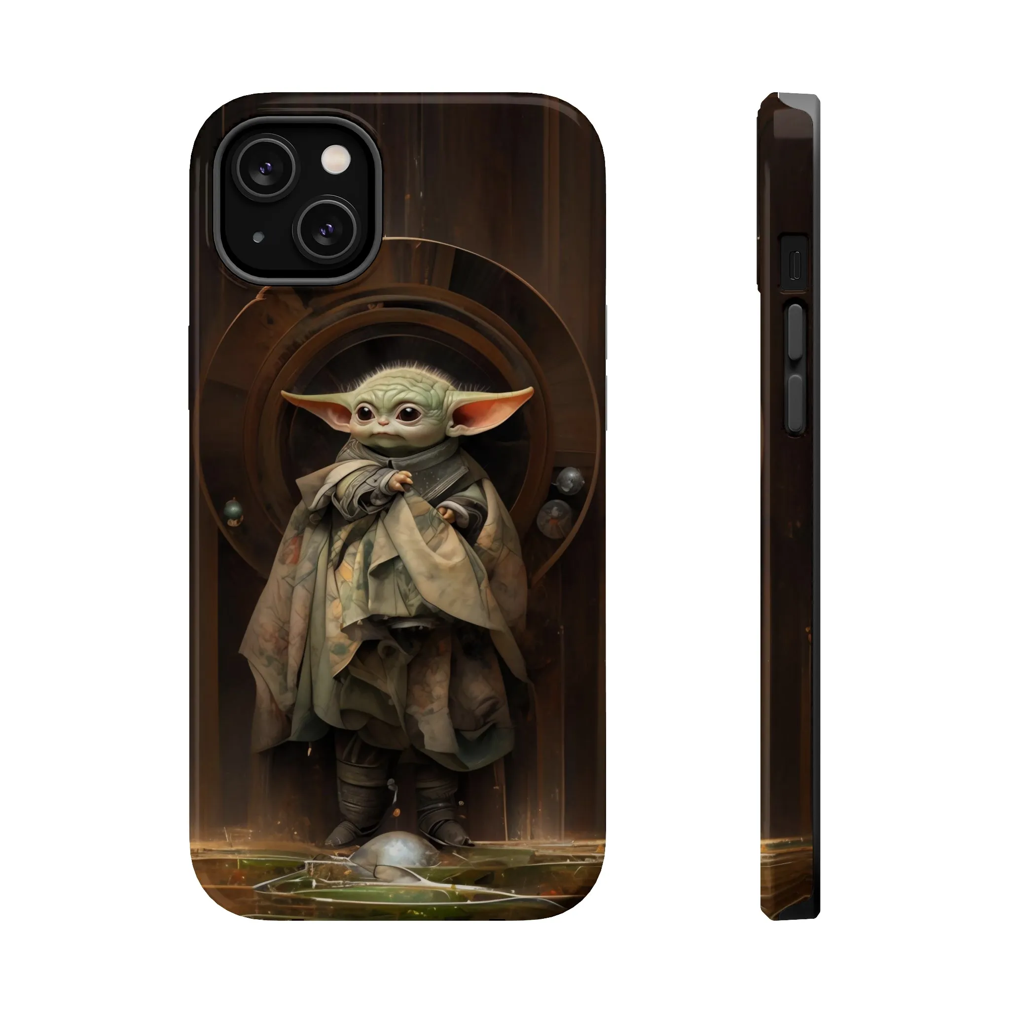 MagSafe Tough iPhone Case - Baby Yoda Grogu Renaissance Painting