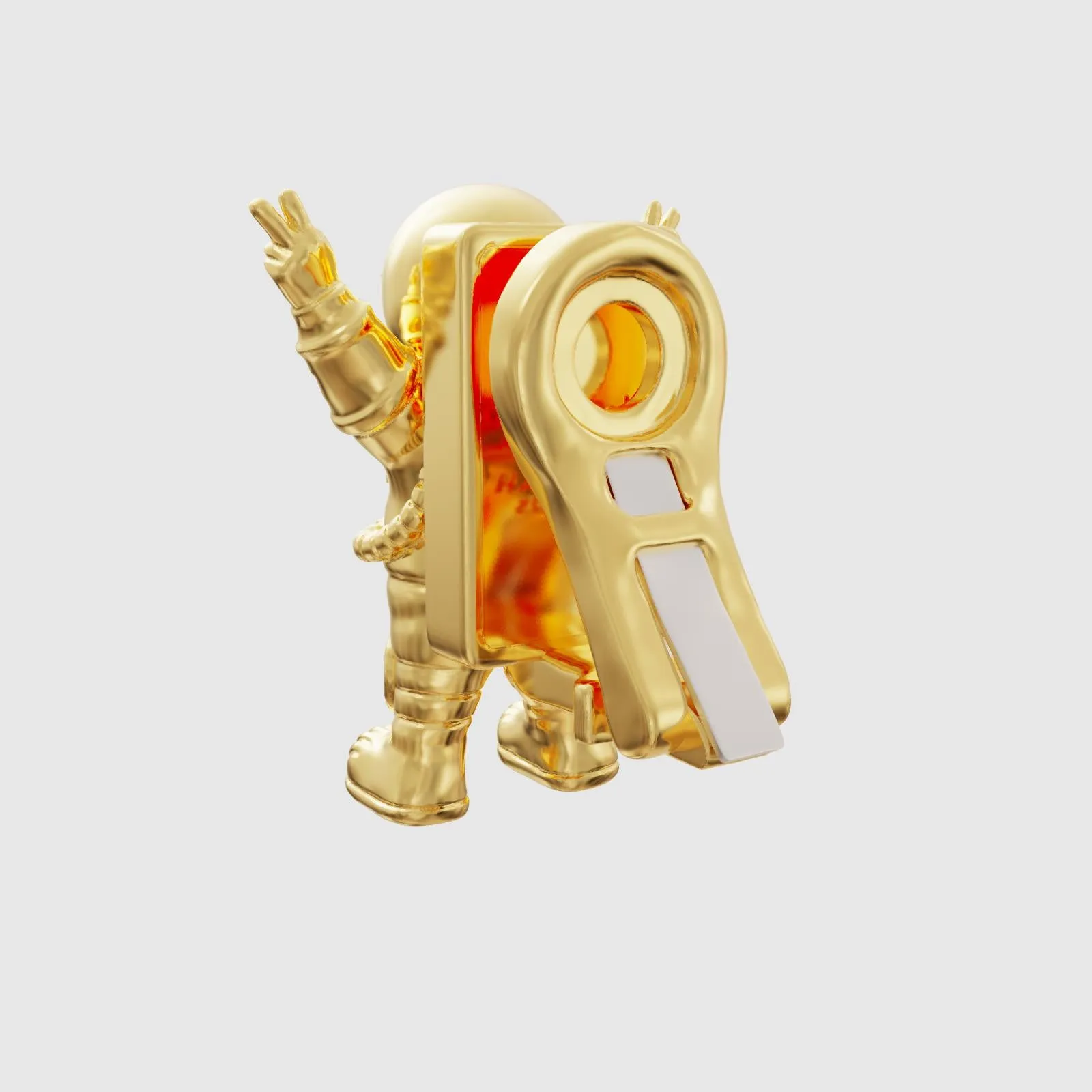 Major Tom Earring