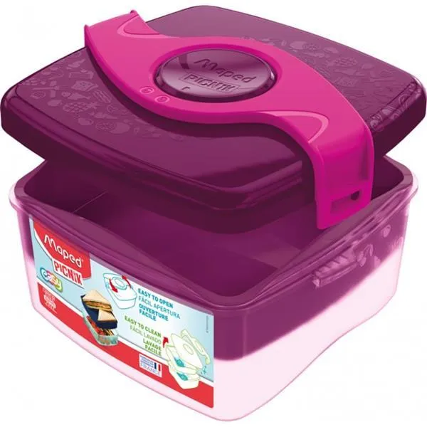 Maped - Picnik Concept - Twist Sandwich Box - Pink