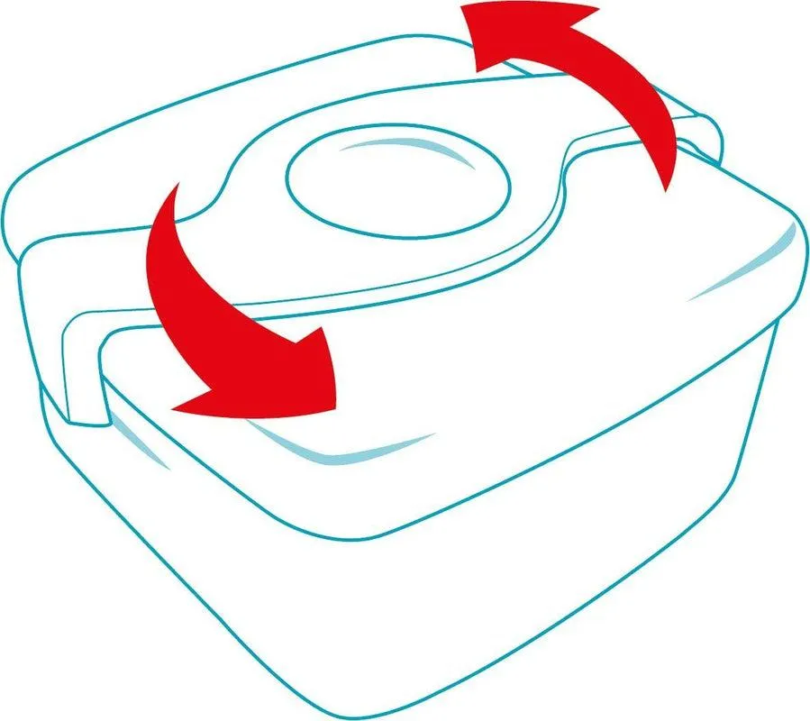 Maped - Picnik Concept - Twist Sandwich Box - Turquoise