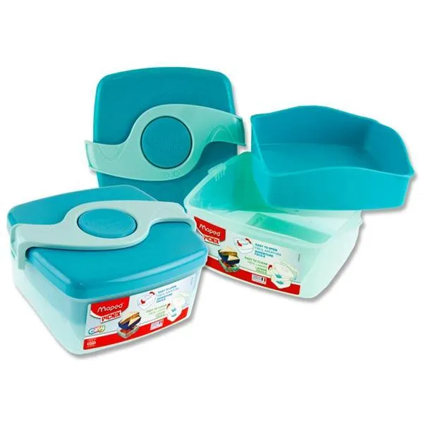 Maped - Picnik Concept - Twist Sandwich Box - Turquoise