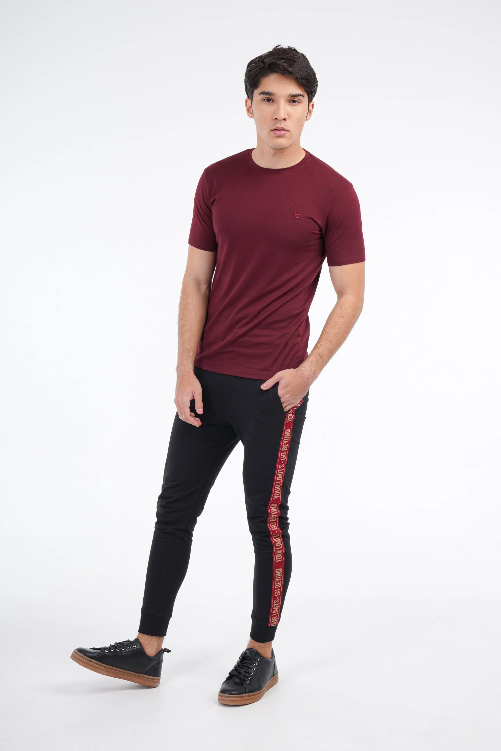 Maroon Half Sleeve T-Shirt
