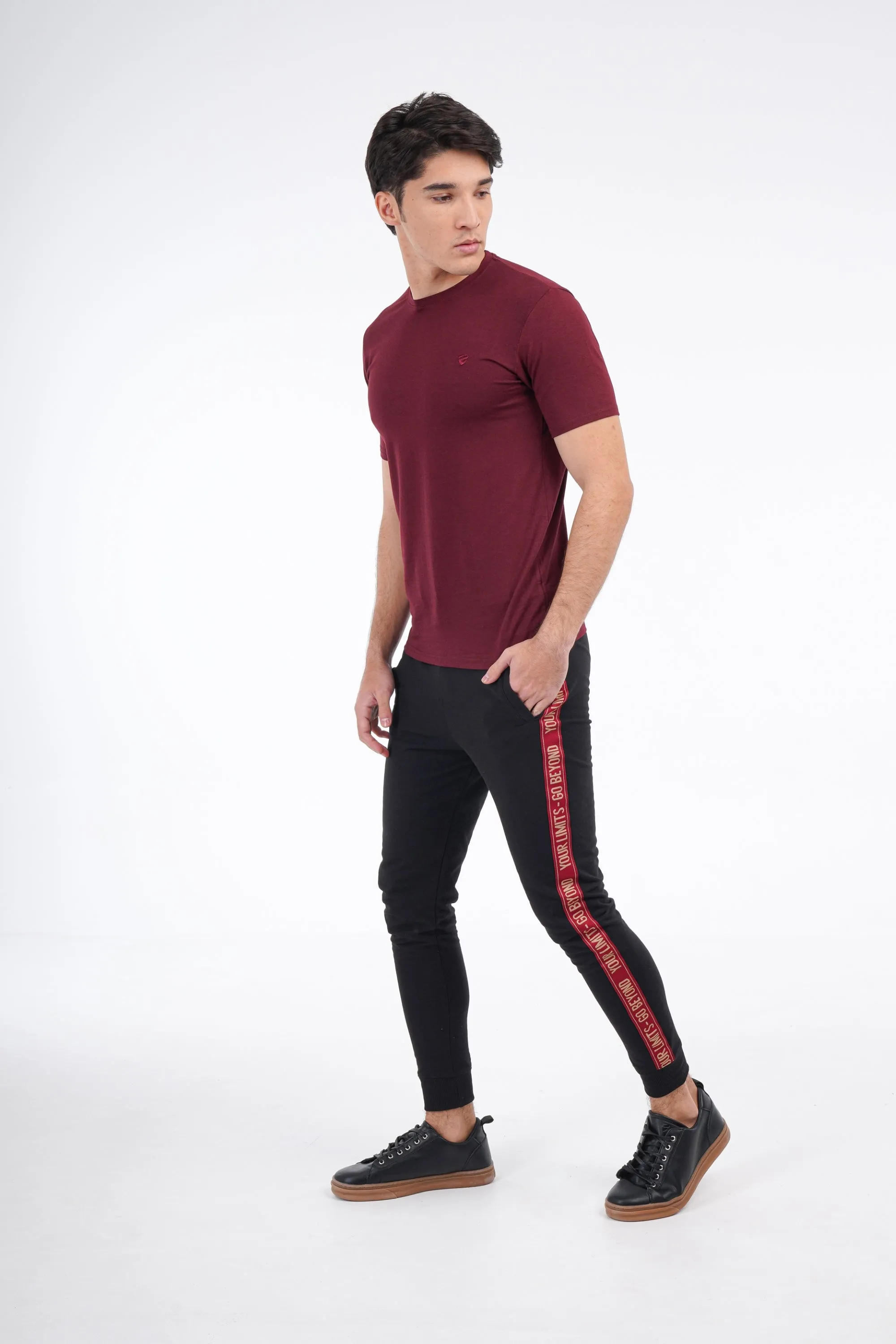 Maroon Half Sleeve T-Shirt