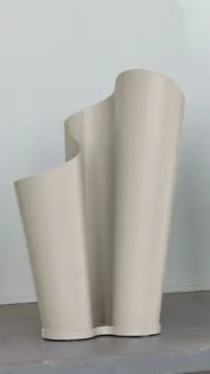 Matt Beige Narciso Umbrella Holder- Tonin Casa