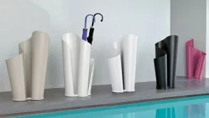 Matt Beige Narciso Umbrella Holder- Tonin Casa
