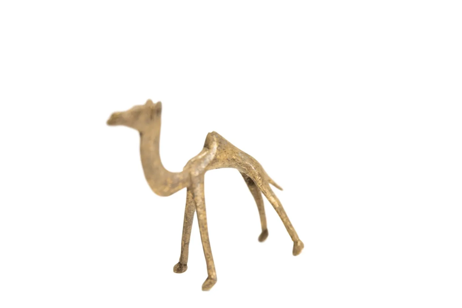 Medium Vintage African Bronze Camel