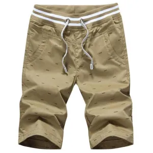 Men's Fashion Print Mid-Waist Shorts Up To 4XL