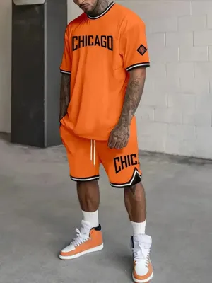 Men's Harajuku Summer Two-Piece Set