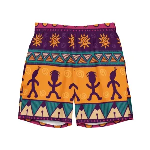 Men's Hieroglyphics Swim Trunks