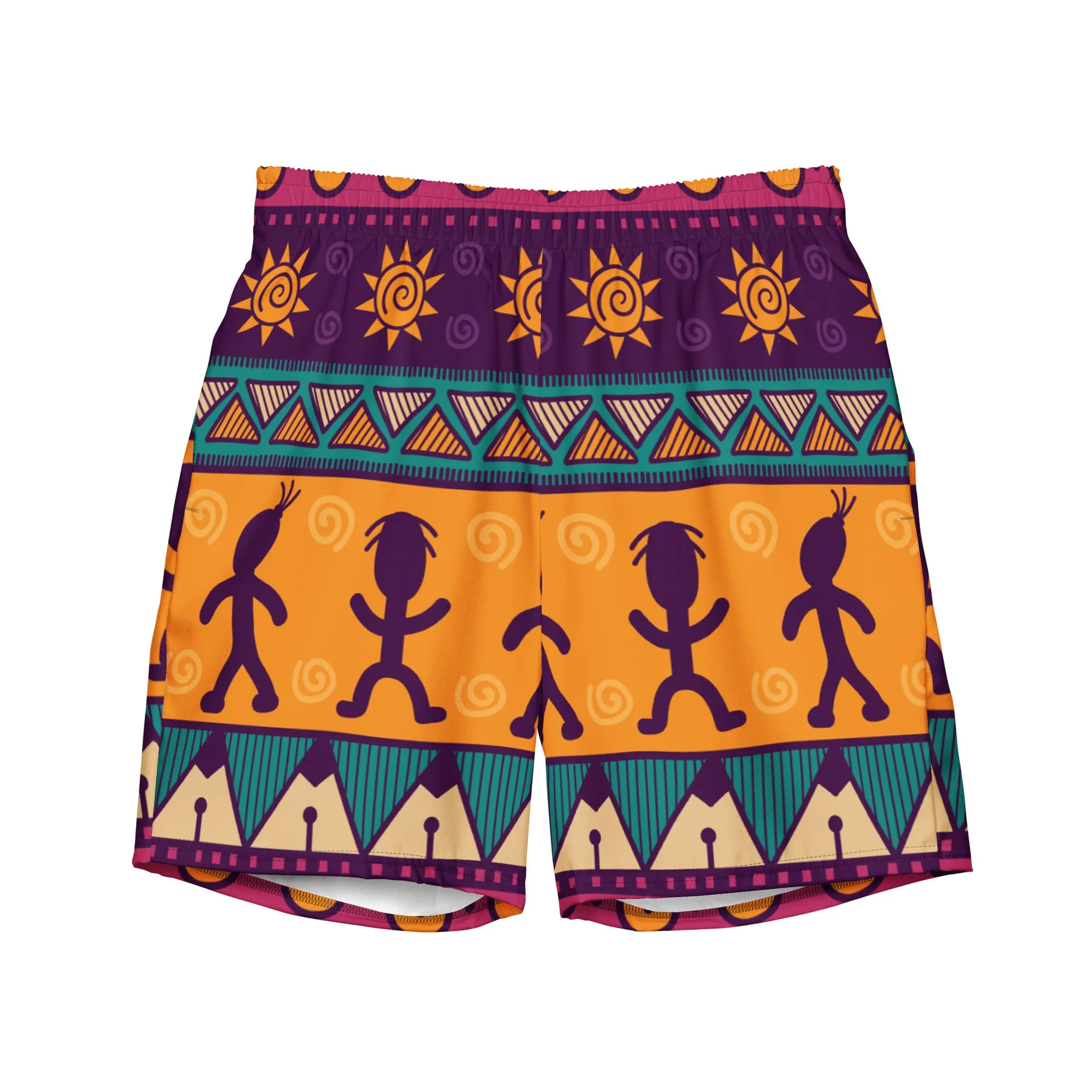 Men's Hieroglyphics Swim Trunks
