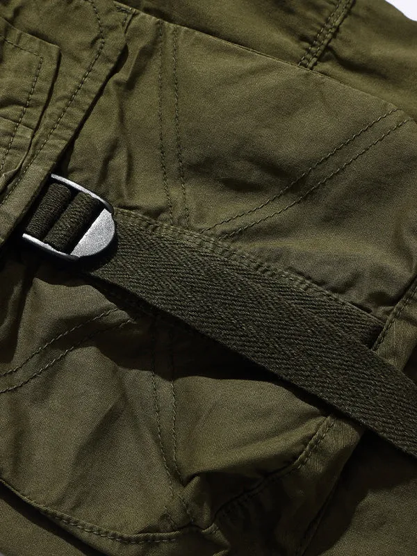 Men's Loose Casual Shorts Multiple Pockets Cargo Shorts