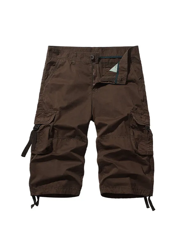 Men's Loose Casual Shorts Multiple Pockets Cargo Shorts