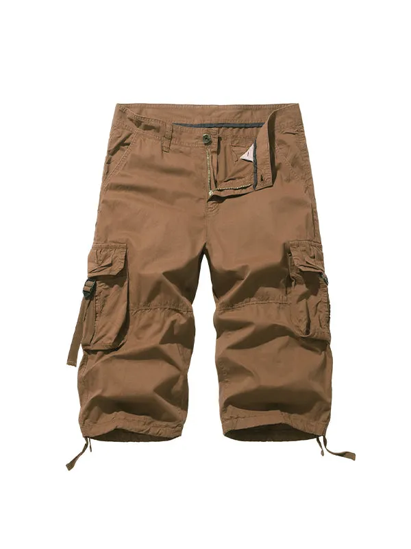 Men's Loose Casual Shorts Multiple Pockets Cargo Shorts