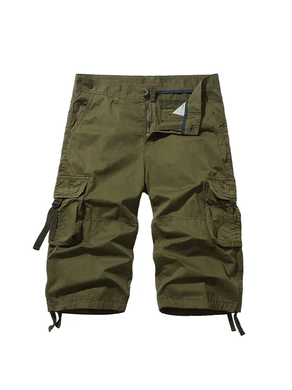 Men's Loose Casual Shorts Multiple Pockets Cargo Shorts