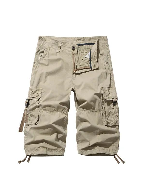 Men's Loose Casual Shorts Multiple Pockets Cargo Shorts