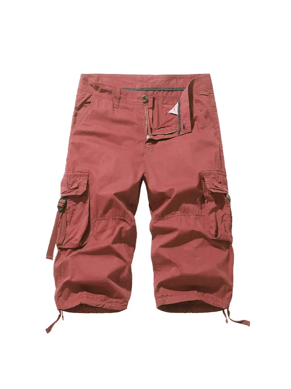 Men's Loose Casual Shorts Multiple Pockets Cargo Shorts