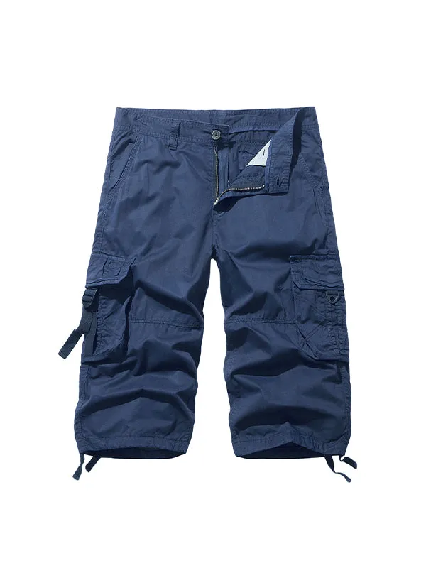 Men's Loose Casual Shorts Multiple Pockets Cargo Shorts