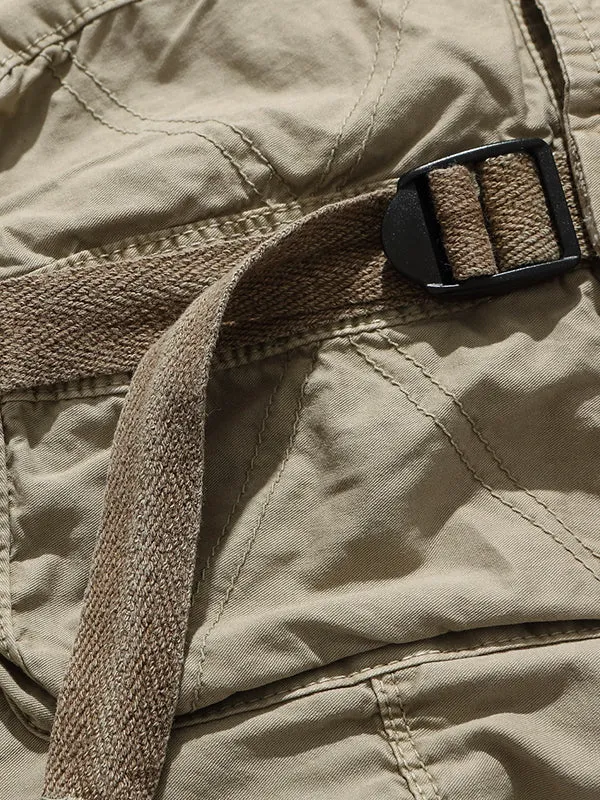 Men's Loose Casual Shorts Multiple Pockets Cargo Shorts