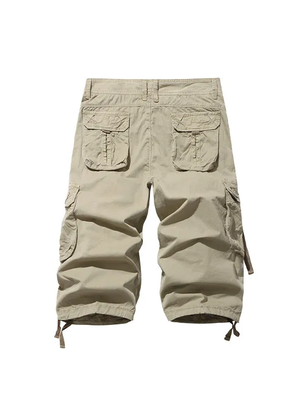 Men's Loose Casual Shorts Multiple Pockets Cargo Shorts