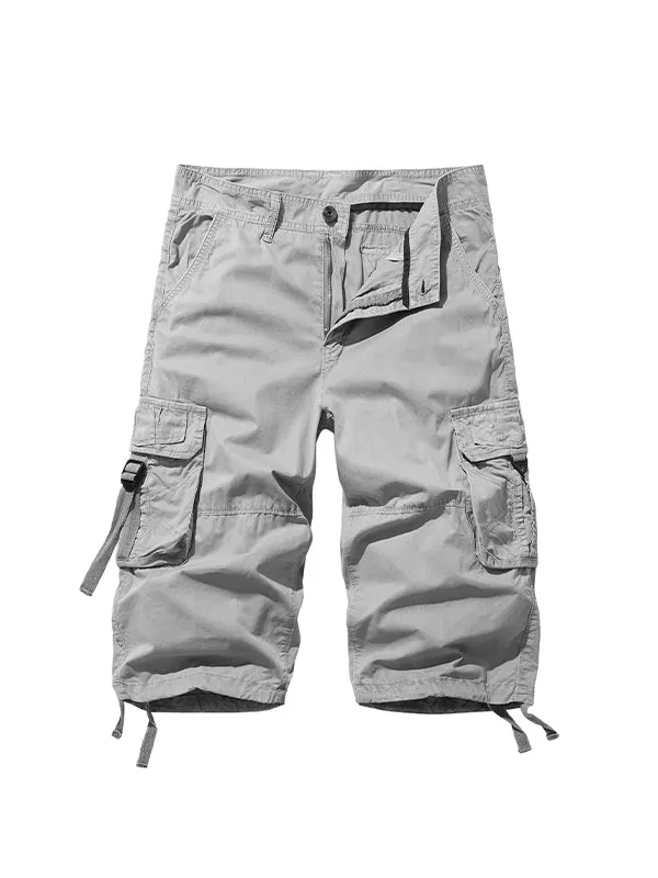 Men's Loose Casual Shorts Multiple Pockets Cargo Shorts