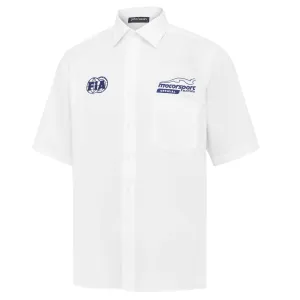 Mens Official Short Sleeve Business Shirt
