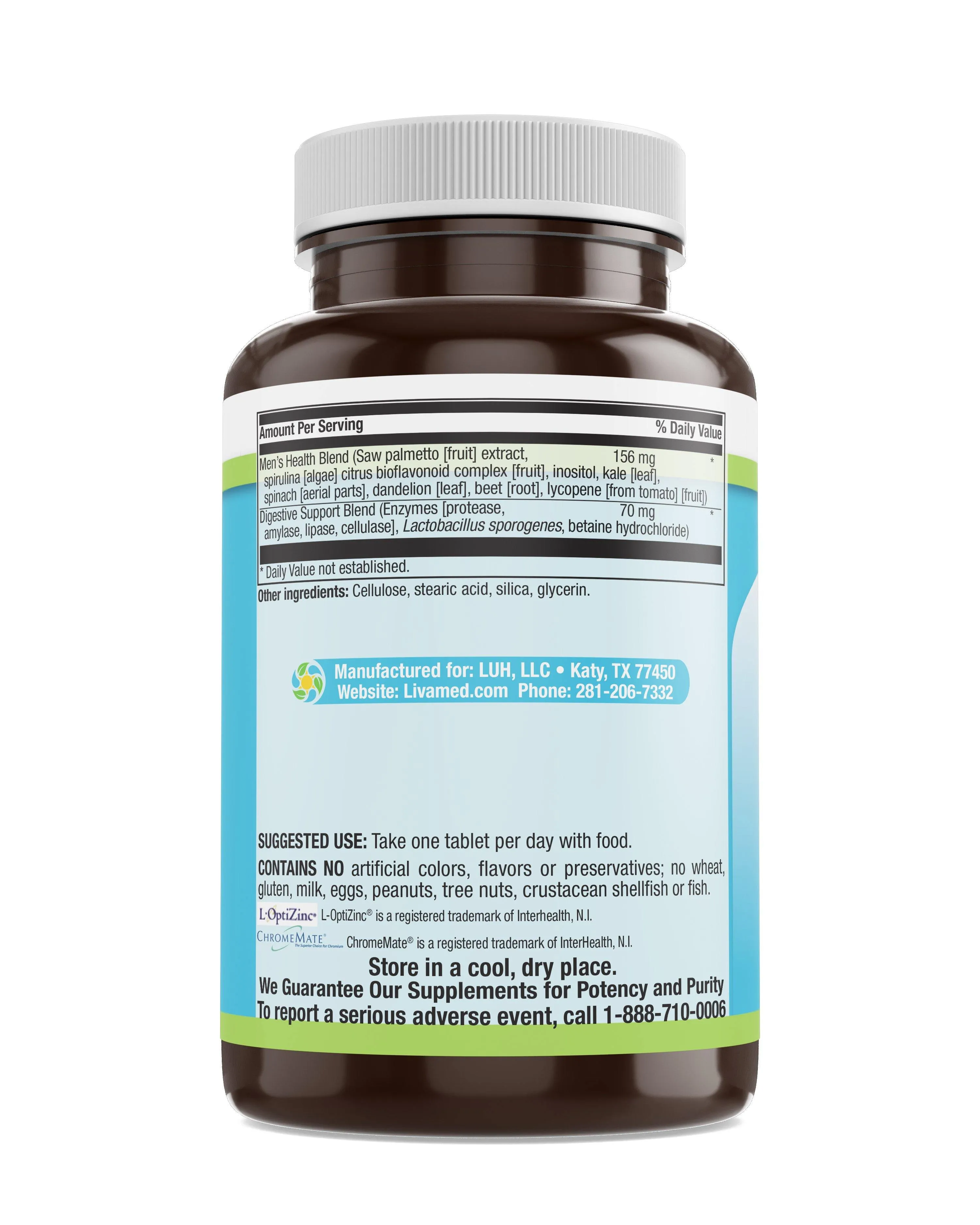 Men's Once Daily Veg Tabs 90 Count